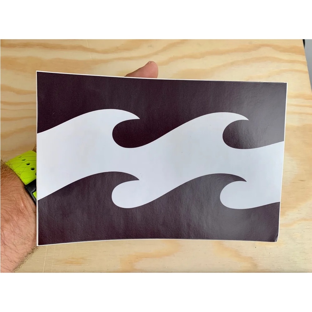 Billabong Surf Sticker XL Skate Snowboard Car Bumper Decal